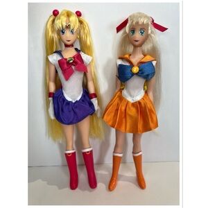 Lot of 2 Sailor Moon Dolls